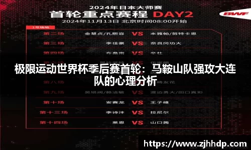 极限运动世界杯季后赛首轮：马鞍山队强攻大连队的心理分析